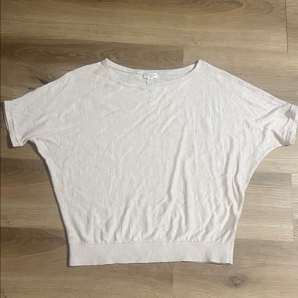 Garnet hill linen top